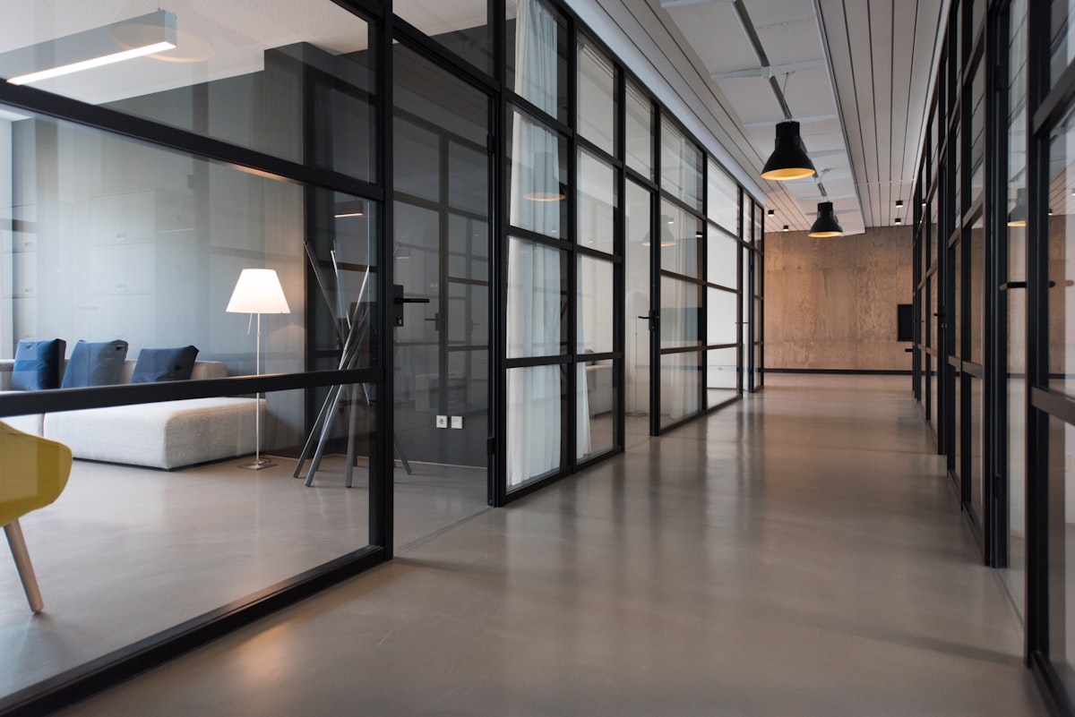 Modern office workspace after a cloud migration
